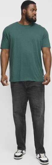 Jack & Jones ORGANIC T-Shirt Green/Melange - Camisetas - Camisetas - 2XL-14XL