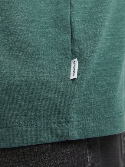 Jack & Jones ORGANIC T-Shirt Green/Melange - Camisetas - Camisetas - 2XL-14XL