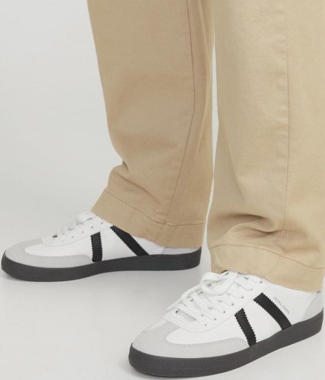 Jack & Jones Mambo Special Sneakers Bright White/Anthracite - Calzado de hombre 40-52 - Zapatillas de hombre tallas 40-52