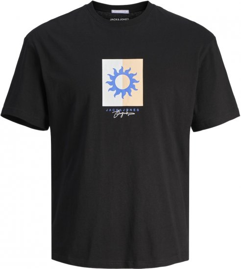 Jack & Jones JORMARBELLA BRANDING TEE SS Black - Camisetas - Camisetas - 2XL-14XL