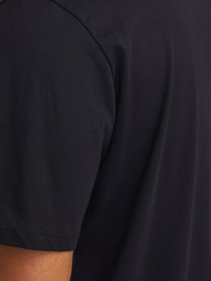 Jack & Jones LOGO O-Neck T-Shirt Black - Camisetas - Camisetas - 2XL-14XL