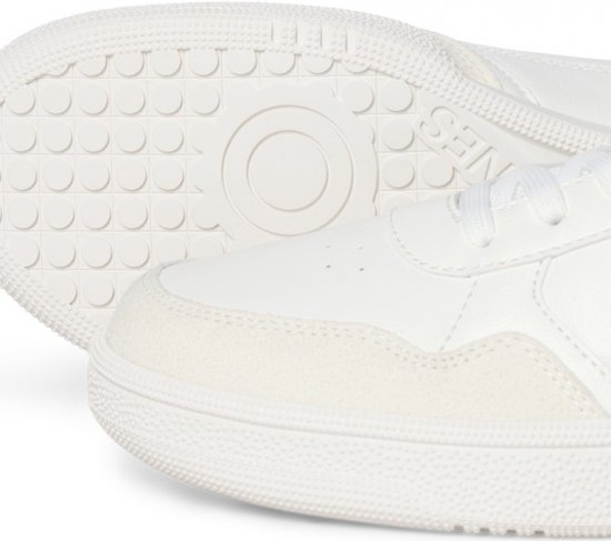 Jack & Jones Bounce Sneakers White/Navy BLAZE - Calzado de hombre 40-52 - Zapatillas de hombre tallas 40-52
