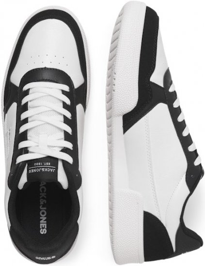 Jack & Jones Bounce Sneakers Black/White - Calzado de hombre 40-52 - Zapatillas de hombre tallas 40-52