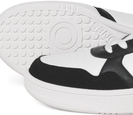 Jack & Jones Bounce Sneakers Black/White - Calzado de hombre 40-52 - Zapatillas de hombre tallas 40-52