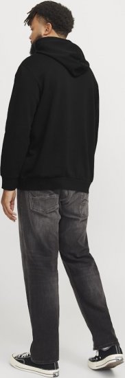Jack & Jones CORP OLD LOGO REG FIT Hoodie Black - Sudaderas - Sudaderas 2XL-12XL