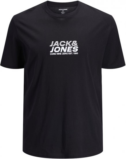 Jack & Jones Tarmac Branding Crew Neck T-Shirt Black - Camisetas - Camisetas - 2XL-14XL