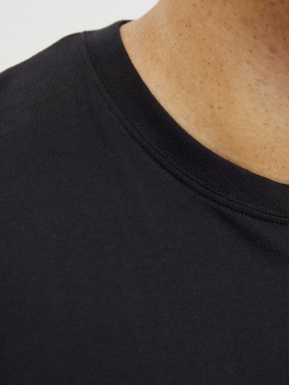 Jack & Jones Tarmac Branding Crew Neck T-Shirt Black - Camisetas - Camisetas - 2XL-14XL