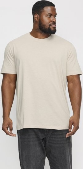 Jack & Jones ORGANIC T-Shirt Grey/Melange - Camisetas - Camisetas - 2XL-14XL