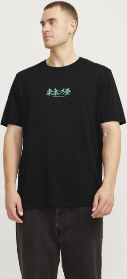 Jack & Jones Dreams Front & Back Print Crew Neck T-Shirt Black - Camisetas - Camisetas - 2XL-14XL