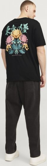 Jack & Jones Dreams Front & Back Print Crew Neck T-Shirt Black - Camisetas - Camisetas - 2XL-14XL