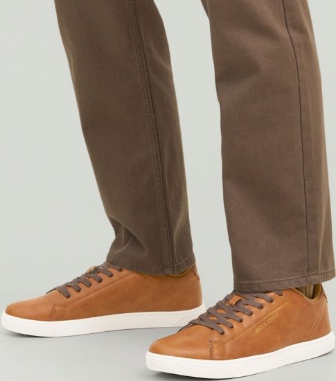 Jack & Jones Bosley Sneakers Brown - Calzado de hombre 40-52 - Zapatillas de hombre tallas 40-52