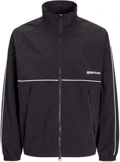 Jack & Jones Union Track Jacket Black - Sudaderas - Sudaderas 2XL-12XL