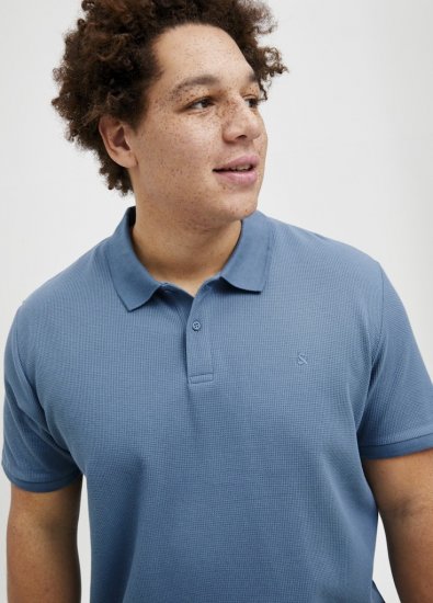 Jack & Jones AUSTIN CLASSIC Polo Blue - Polos - Polos 2XL-8XL