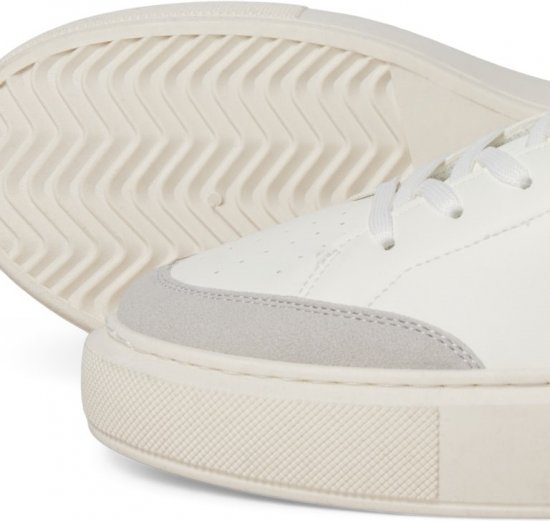 Jack & Jones Waspire Court Sneakers White/Vapor Blue - Calzado de hombre 40-52 - Zapatillas de hombre tallas 40-52