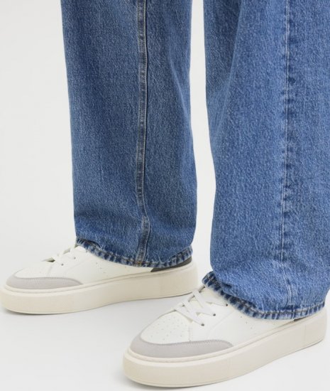 Jack & Jones Waspire Court Sneakers White/Vapor Blue - Calzado de hombre 40-52 - Zapatillas de hombre tallas 40-52