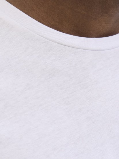  Jack & Jones Jaxon Crew Neck T-Shirt White - Camisetas - Camisetas - 2XL-14XL