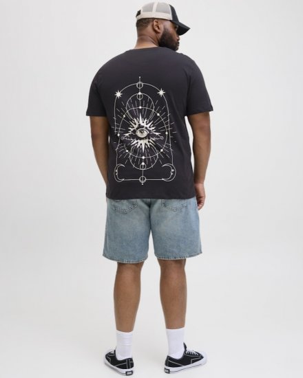  Jack & Jones Jackie Crew Neck T-Shirt Black - Camisetas - Camisetas - 2XL-14XL