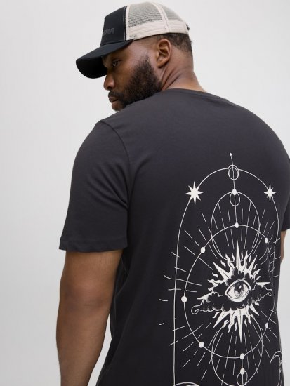  Jack & Jones Jackie Crew Neck T-Shirt Black - Camisetas - Camisetas - 2XL-14XL