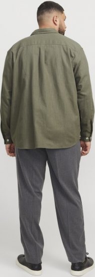 Jack & Jones Raymond Spring Long Sleeve Overshirt Green - Camisas - Camisas 2XL-10XL