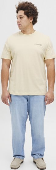 Jack & Jones Boston Photo Crew Neck T-Shirt Antique White - Camisetas - Camisetas - 2XL-14XL
