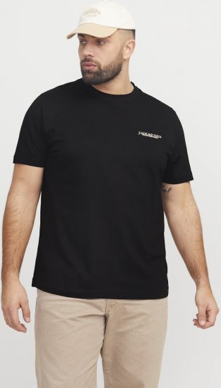 Jack & Jones Boston Photo Crew Neck T-Shirt Black - Camisetas - Camisetas - 2XL-14XL
