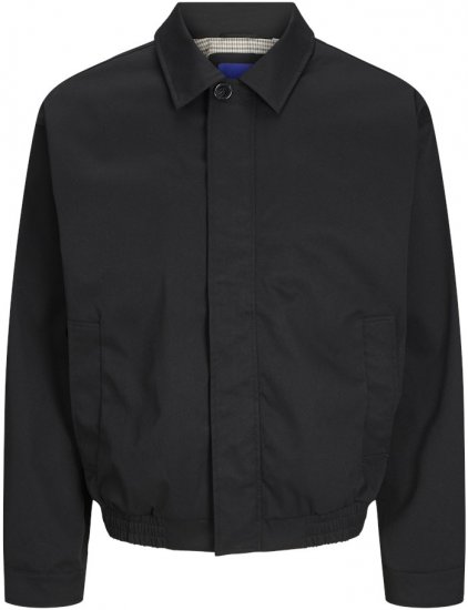 Jack & Jones Rislington Jacket Black - Chaquetas - Chaquetas Tallas Grandes 2XL-8XL