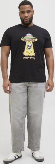 Jack & Jones Anatomy Skull Crew Neck T-Shirt Black - Camisetas - Camisetas - 2XL-14XL