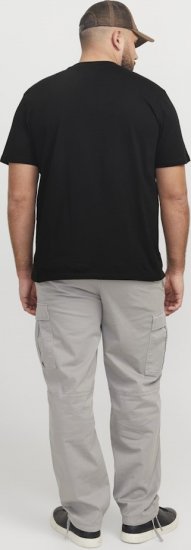 Jack & Jones Tarmac Camo Crew Neck T-Shirt Black - Camisetas - Camisetas - 2XL-14XL