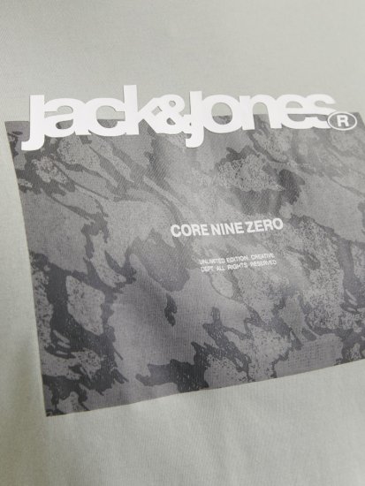 Jack & Jones Tarmac Camo Crew Neck T-Shirt Green - Camisetas - Camisetas - 2XL-14XL