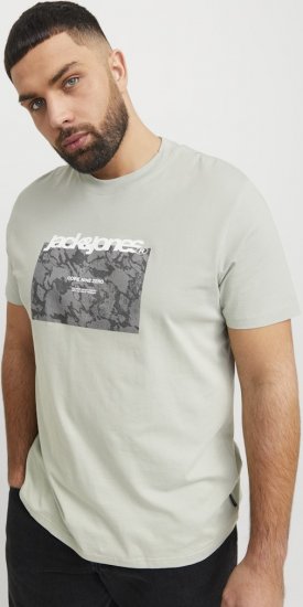 Jack & Jones Tarmac Camo Crew Neck T-Shirt Green - Camisetas - Camisetas - 2XL-14XL