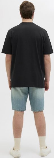 Jack & Jones Hydra Crew Neck T-Shirt Black - Camisetas - Camisetas - 2XL-14XL