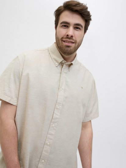 Jack & Jones Summer Shield Short Sleeve Shirt White Pepper - Camisas - Camisas 2XL-10XL
