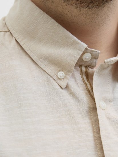 Jack & Jones Summer Shield Short Sleeve Shirt White Pepper - Camisas - Camisas 2XL-10XL