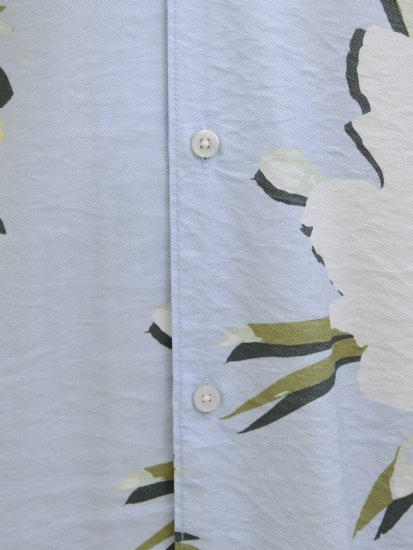 Jack & Jones Vira Marshall AOP Short Sleeve Shirt Skyway - Camisas - Camisas 2XL-10XL