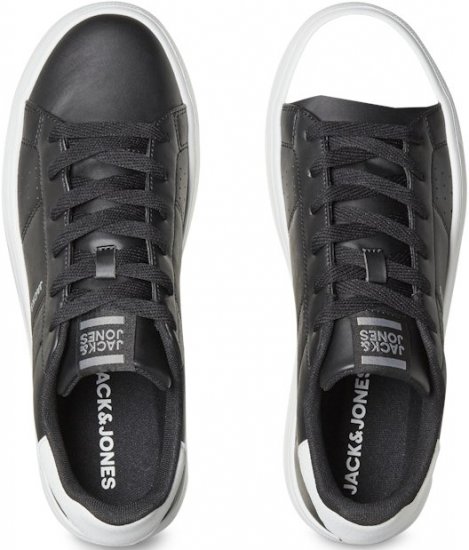 Jack & Jones Ealing Sneakers Black - Calzado de hombre 40-52 - Zapatillas de hombre tallas 40-52