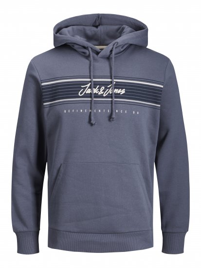 Jack & Jones JJLEO SWEAT Hoodie Gray - Sudaderas - Sudaderas 2XL-12XL