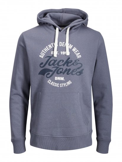Jack & Jones JJBRAT SWEAT Hoodie Indigo - Sudaderas - Sudaderas 2XL-12XL