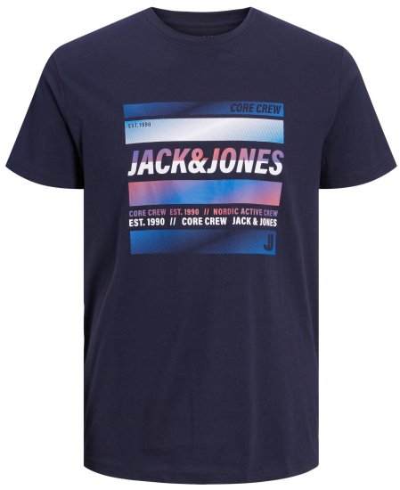 Jack & Jones JCOARC T-Shirt Navy - Camisetas - Camisetas - 2XL-14XL