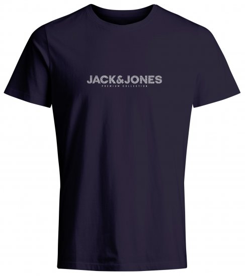 Jack & Jones JPRBLABOOSTER T-Shirt Navy - Camisetas - Camisetas - 2XL-14XL