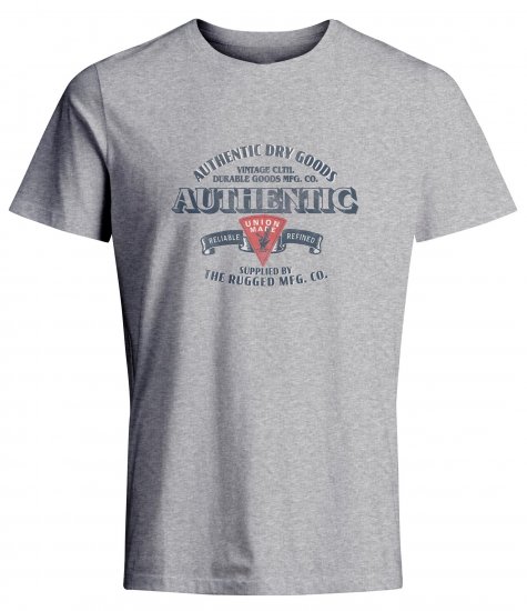 Jack & Jones JPRBLU Vintage T-shirt Grey - Camisetas - Camisetas - 2XL-14XL