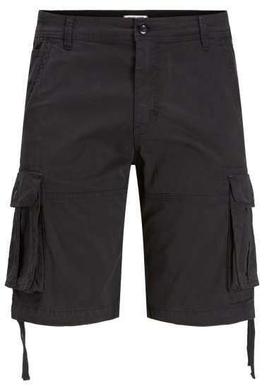 jack & Jones JPSTZEUS Cargo Shorts Black - Pantalones cortos - Pantalones cortos W40-W60