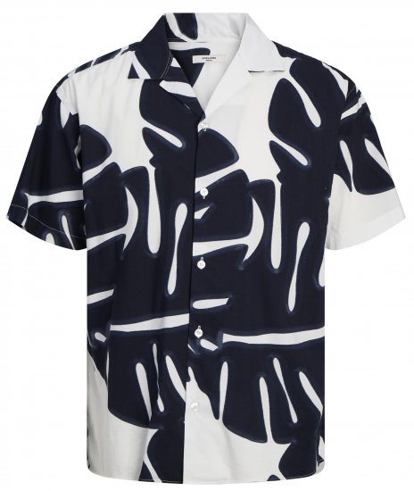 Jack & Jones JPRBLAPALMA RESORT Shirt Snow White - Camisas - Camisas 2XL-10XL