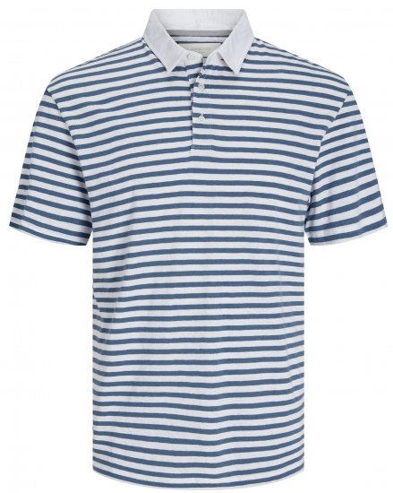 Jack & Jones JPRCC Soft Linen Blend Polo Bright White - Polos - Polos 2XL-8XL