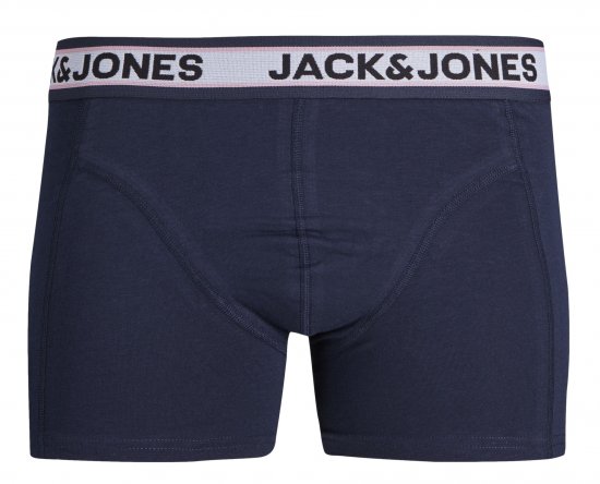 Jack & Jones JACMARCO SOLID Trunks 3-Pack Coronet Blue - Ropa interior - Ropa interior 2XL-8XL
