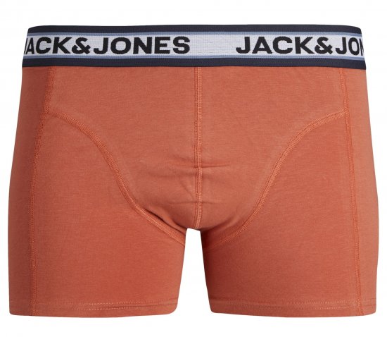 Jack & Jones JACMARCO SOLID Trunks 3-Pack Coronet Blue - Ropa interior - Ropa interior 2XL-8XL