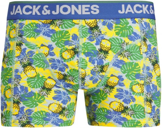 Jack & Jones JACPINEAPPLE SKULL TRUNKS 3 PACK Palace Blue - Bóxeres - Bóxeres 2XL-12XL
