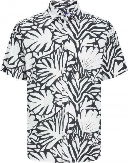 Jack & Jones JORJOSHUA ARUBA Shirt Cloud Dancer - Camisas - Camisas 2XL-10XL