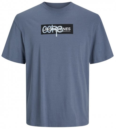 Jack & Jones JCOSUMMER PRINT T-Shirt Flint Stone - Camisetas - Camisetas - 2XL-14XL