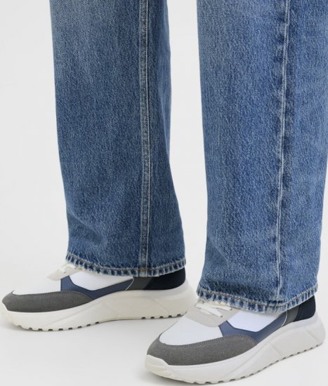 Jack & Jones Waspire Sneakers White/Castlerock - Calzado de hombre 40-52 - Zapatillas de hombre tallas 40-52