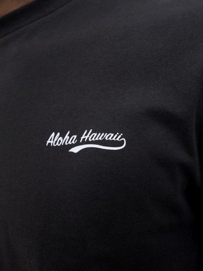 Jack & Jones Zekiel Crew Neck T-Shirt Black - Camisetas - Camisetas - 2XL-14XL